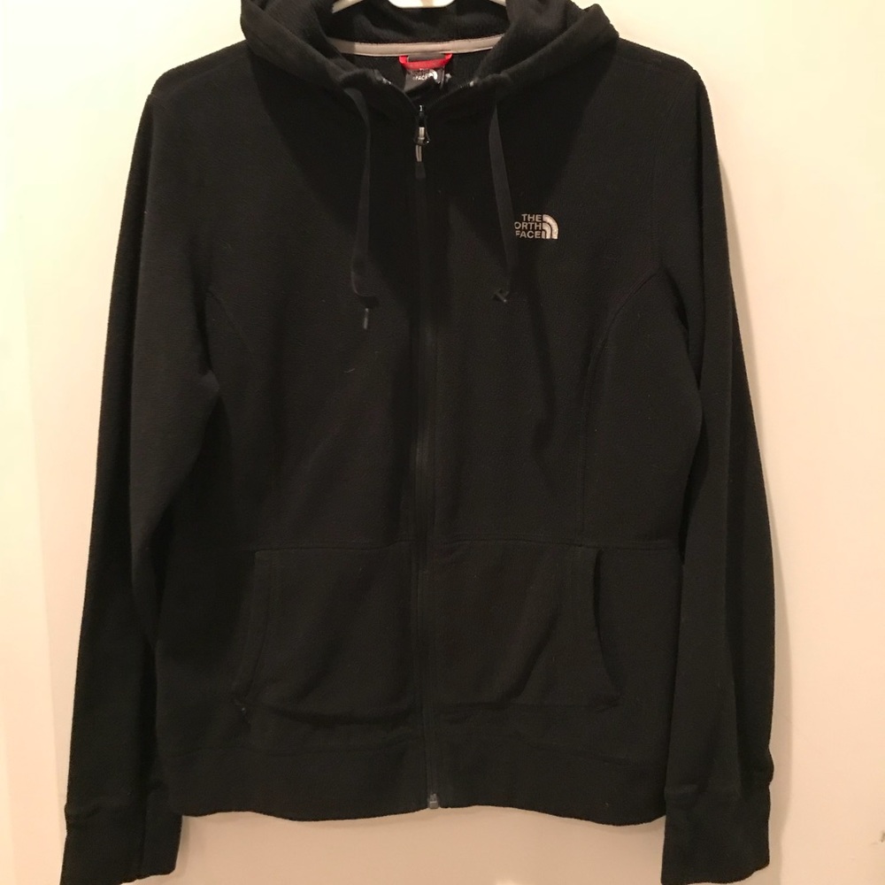 The North Face fleece zip up hoodie